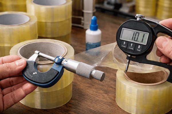 Micrometer measuring tape film